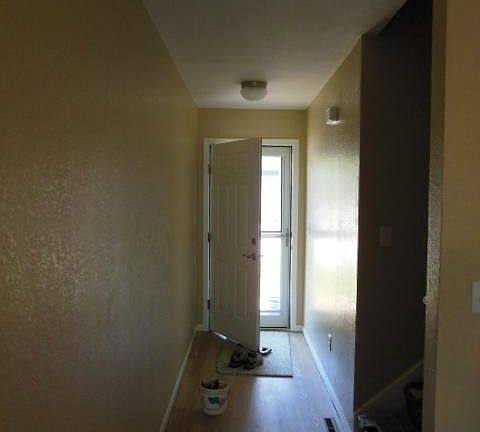 Hallway entering the duplex