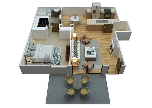 Floor plan A1