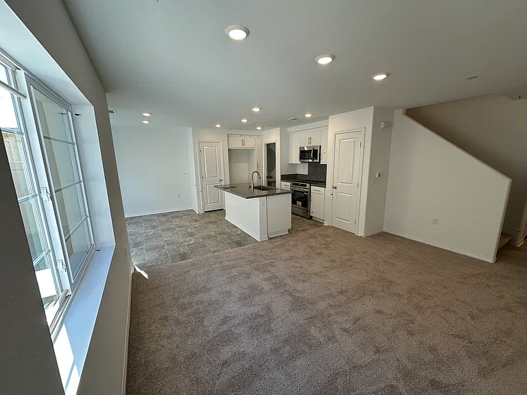 Living Room, Kitchen, and Dining