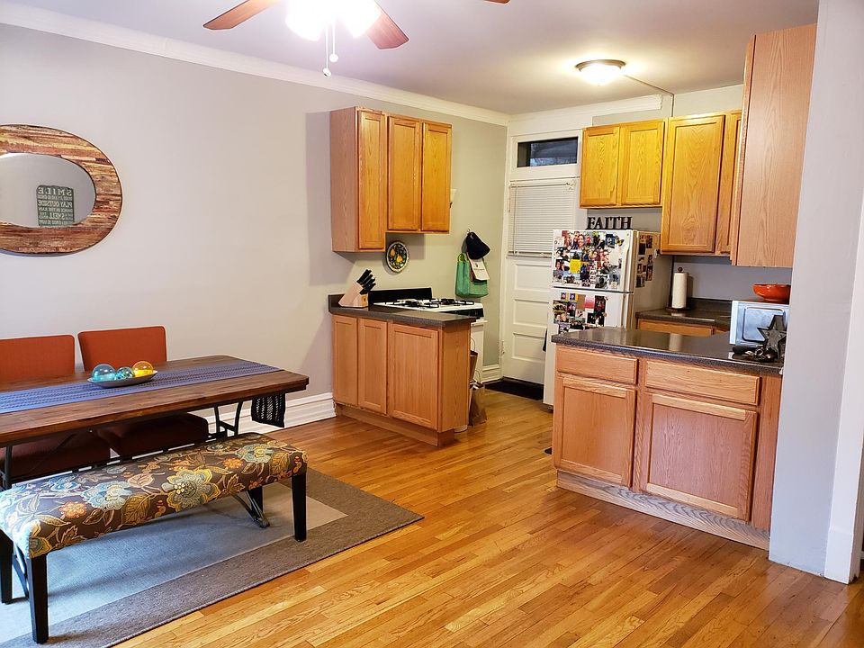 Kitchen and large dining room