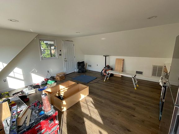 view from standing next to the fridge