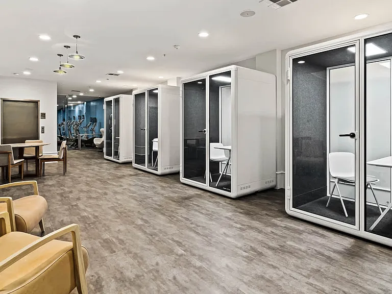Business Center with Working Pods