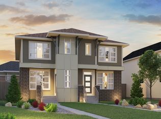 Wicklow (Left) Plan, Duplex at Seton, Calgary, AB T3M 3S2