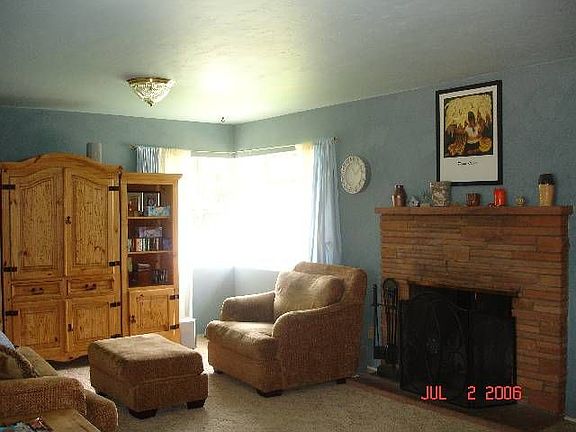 Great Room with woodburning fireplace