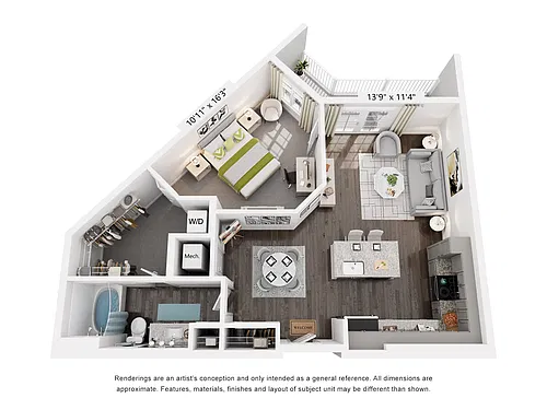 Floor plan Kellogg