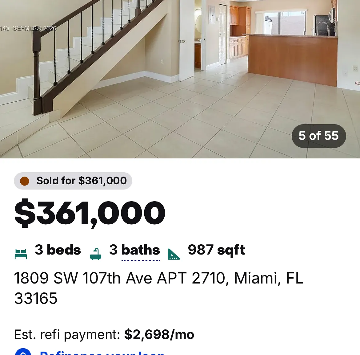 3 bed, 1.5 bath, 998 sqft, $2,975 — Photo 3
