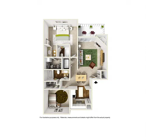 Floor plan B1