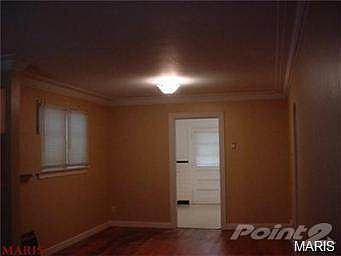 Dining are is part of large living/dining area.