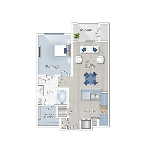 Floor plan Crescent (A1)