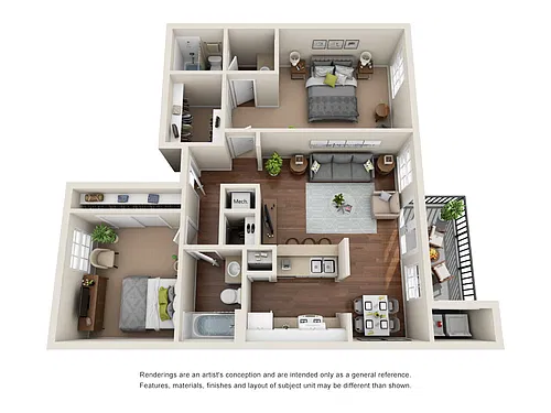 Floor plan B3
