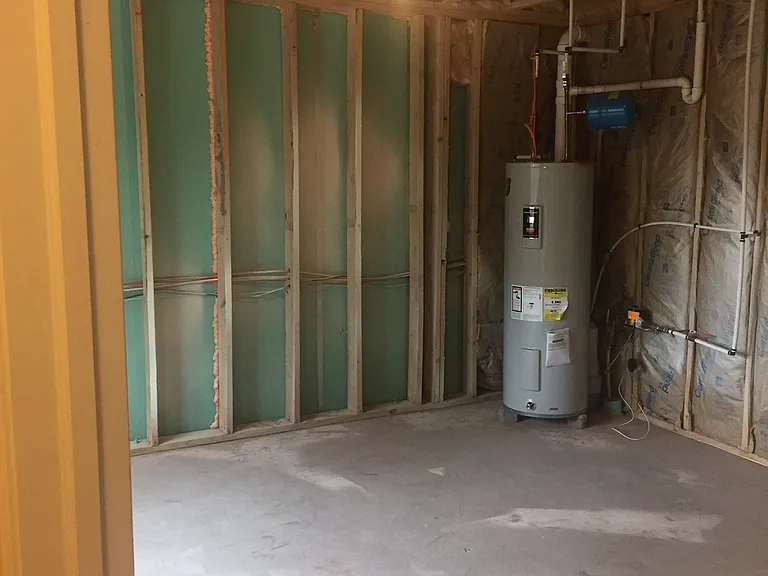 Unfinished basement