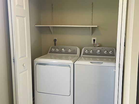 Washer and Dryer included in unit