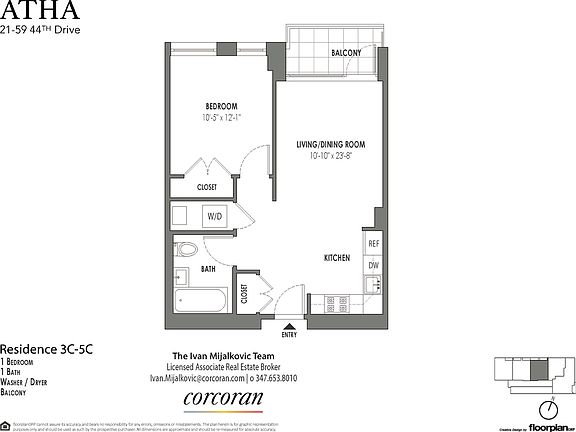 2nd image of 21-59 44th Dr #5C