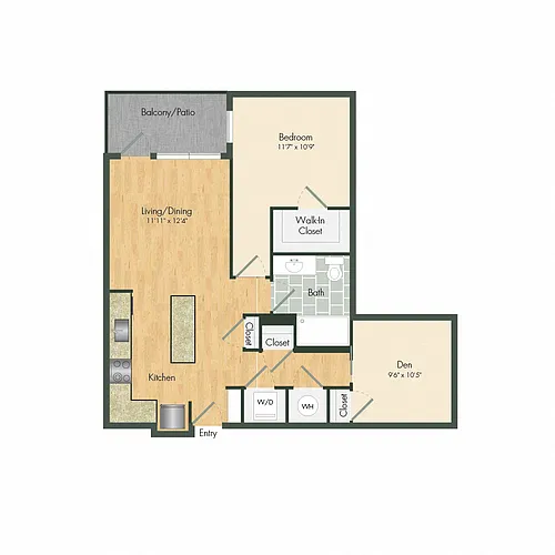 Floor plan A9D