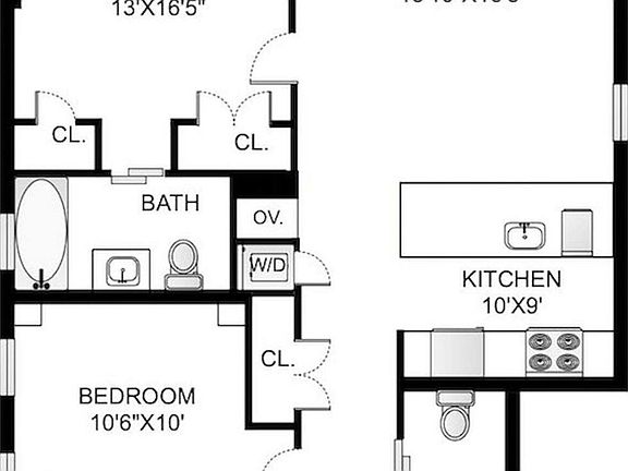 2nd image of 344 W 72nd St APT 1108