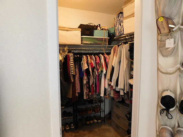 Primary suite has walk-in closet!