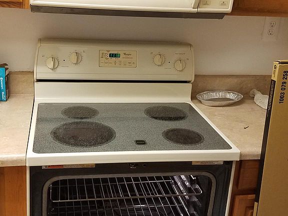 self cleaning oven glass top stove built in microwave