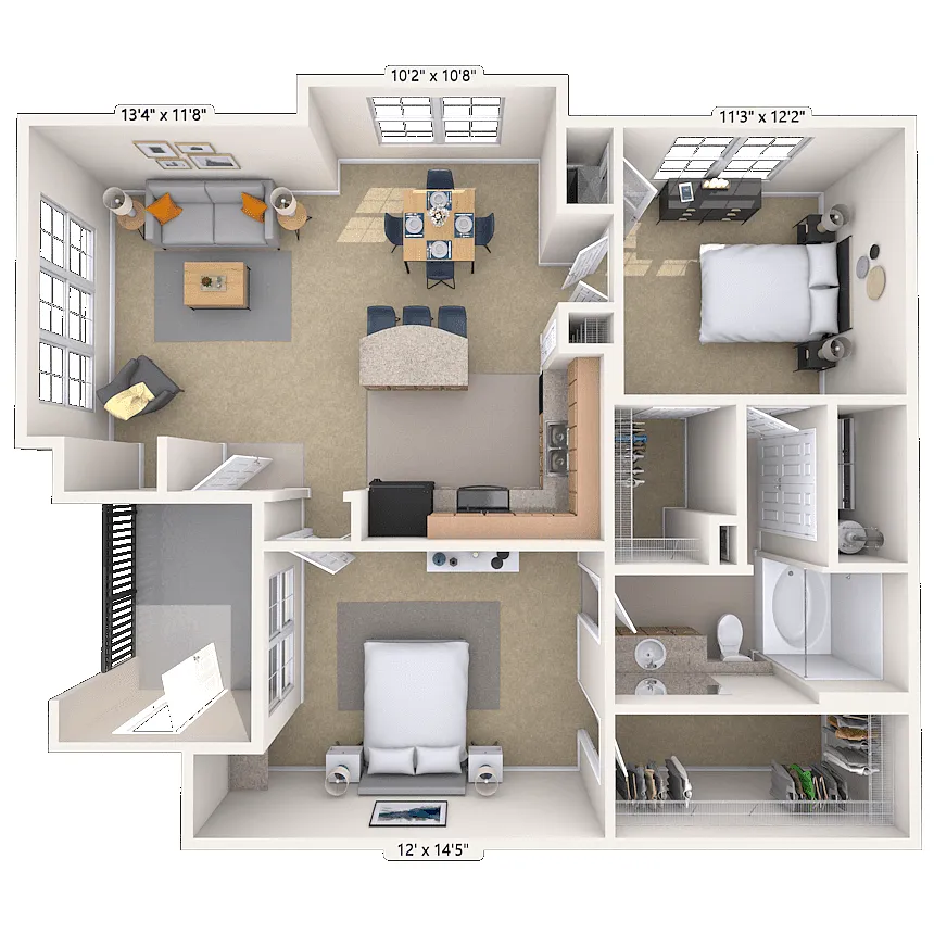 Floor plan Rosenbaum