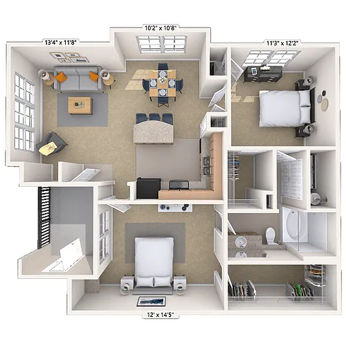 Floor plan Rosenbaum