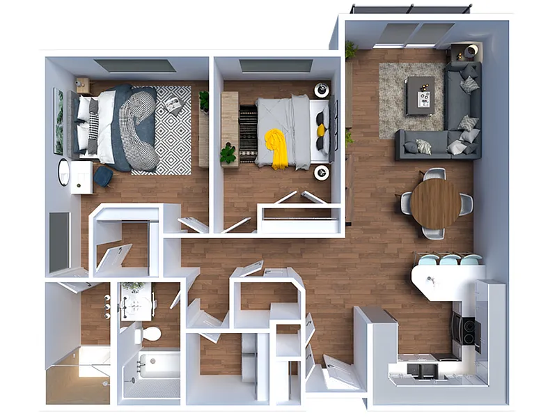 Floor plan B1