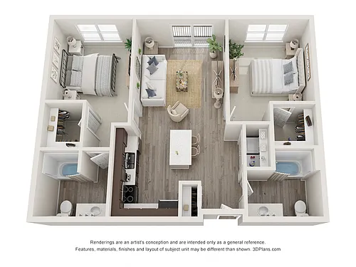 Floor plan Mille Lacs