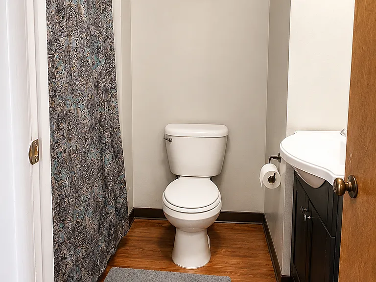 Second floor back bathroom