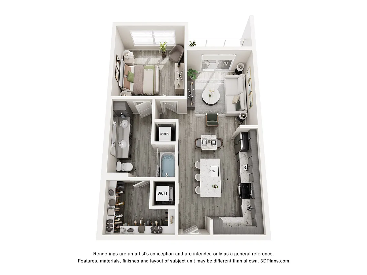 Floor plan The Harwood