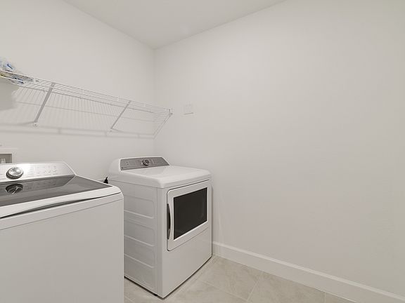 Convenient laundry room