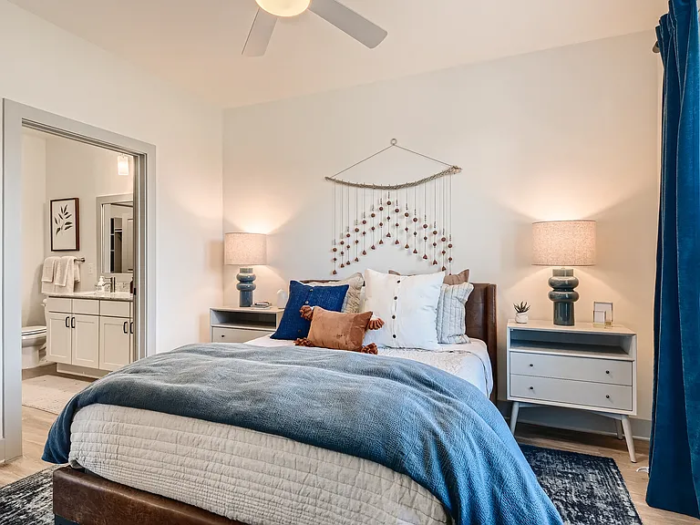 Bedroom with private bath