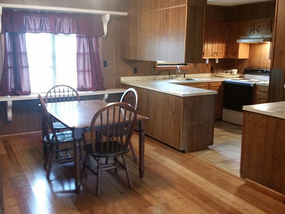 dining room and kitchen