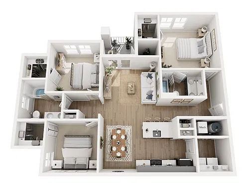 Floor plan The Carolina