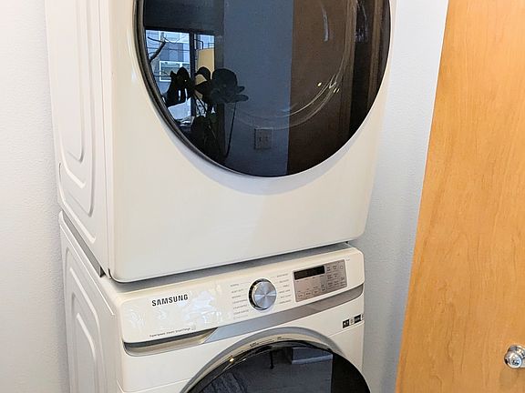 New upgraded washer/dryer.