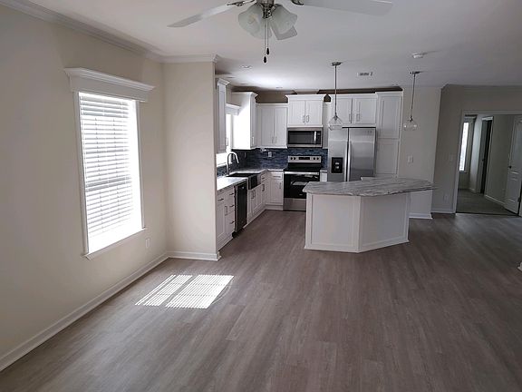 LR and kitchen