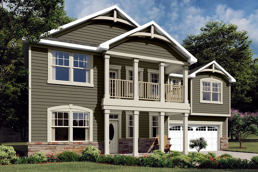 Parker French Country Elevation