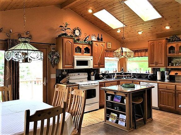 Custom cherry cabinets!