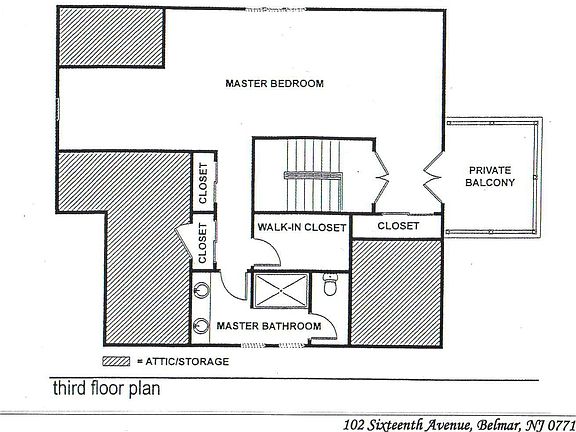3rd Floor Floor Plan