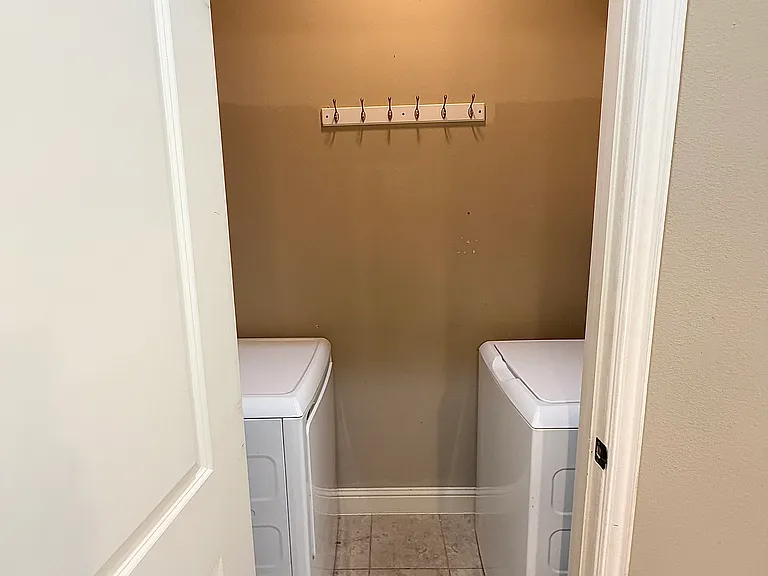 Washer and dryer included