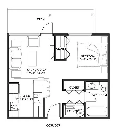 Floor plan 411