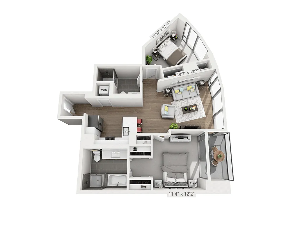 Floor plan B2D