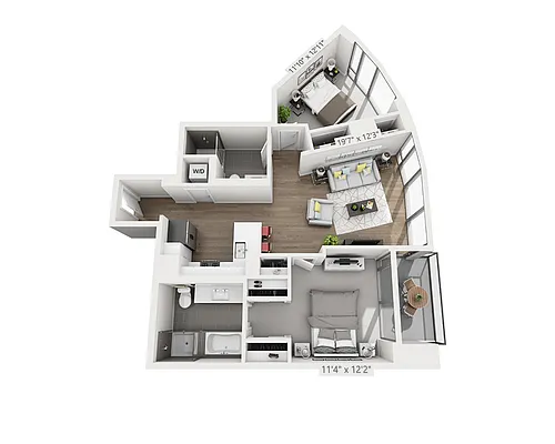 Floor plan B2D