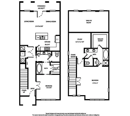 Floor plan Sevilla