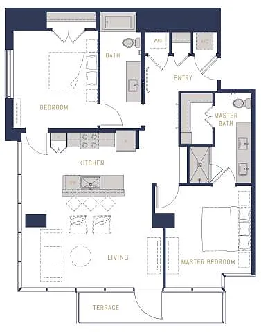Floor plan The Falls