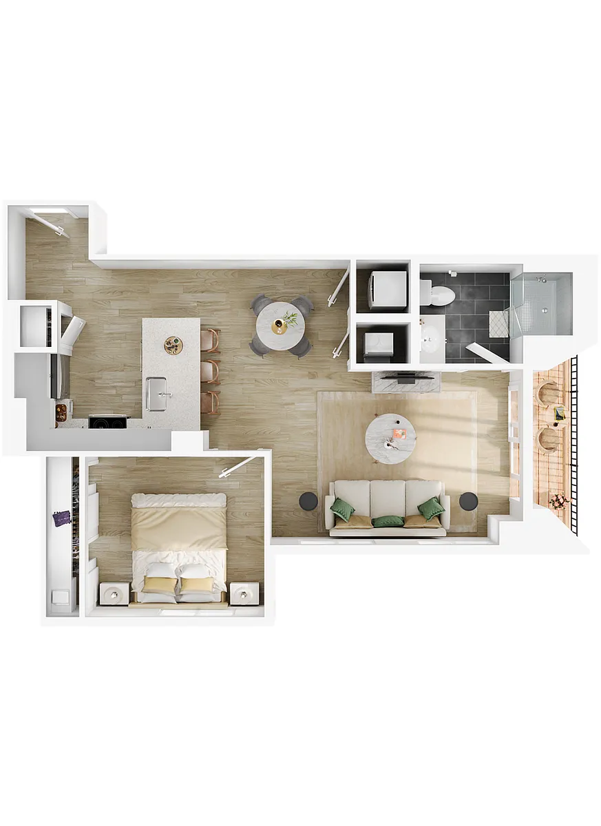 Floor plan The Reservoir