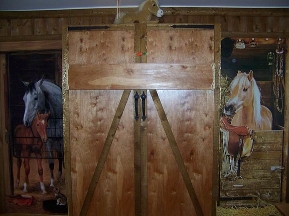 Custom murphy bed