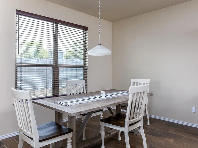 Family dining area