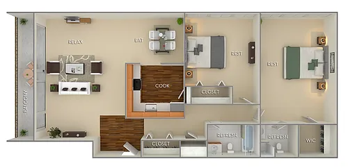 Floor plan Madison