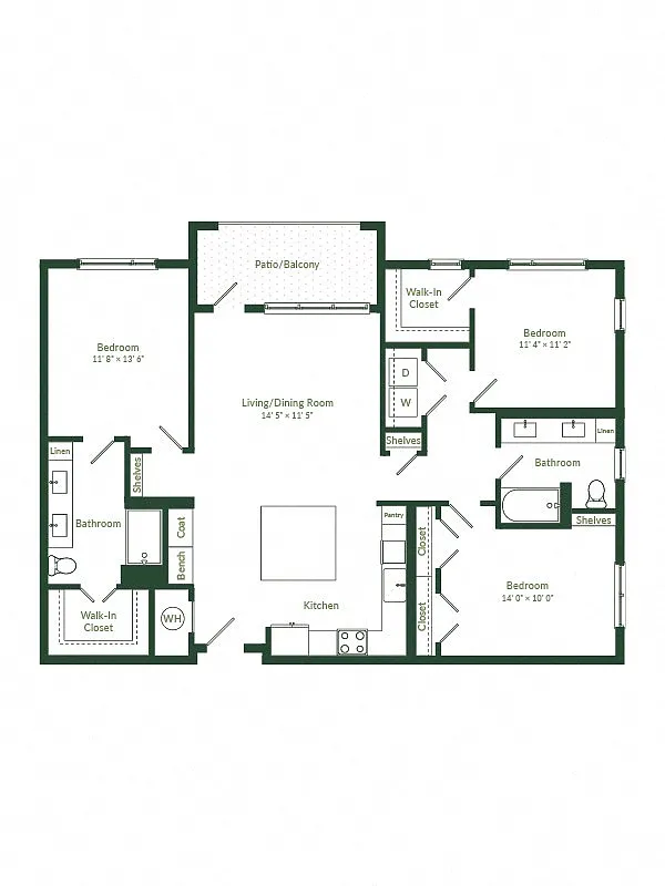 Floor plan C1