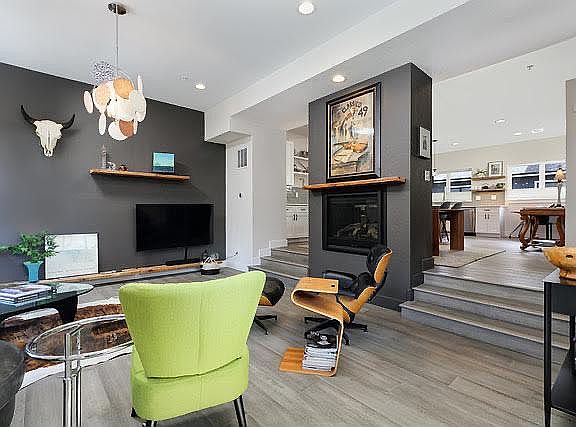 Walking into Living Room