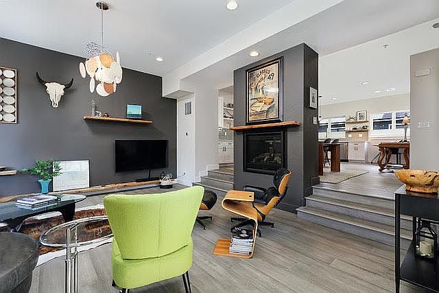 Walking into Living Room