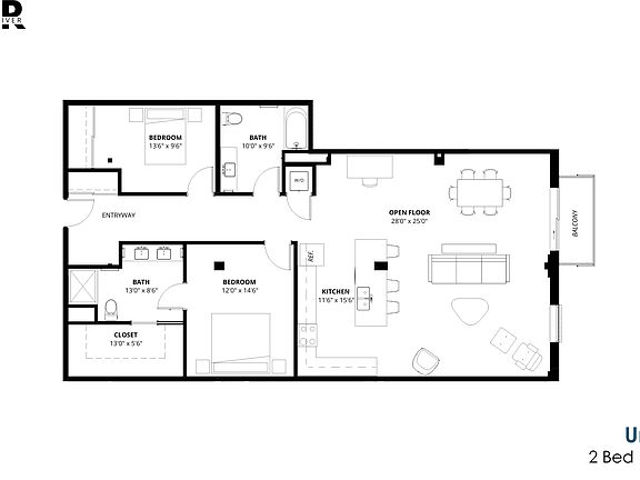 2nd image of 128 W River St #309